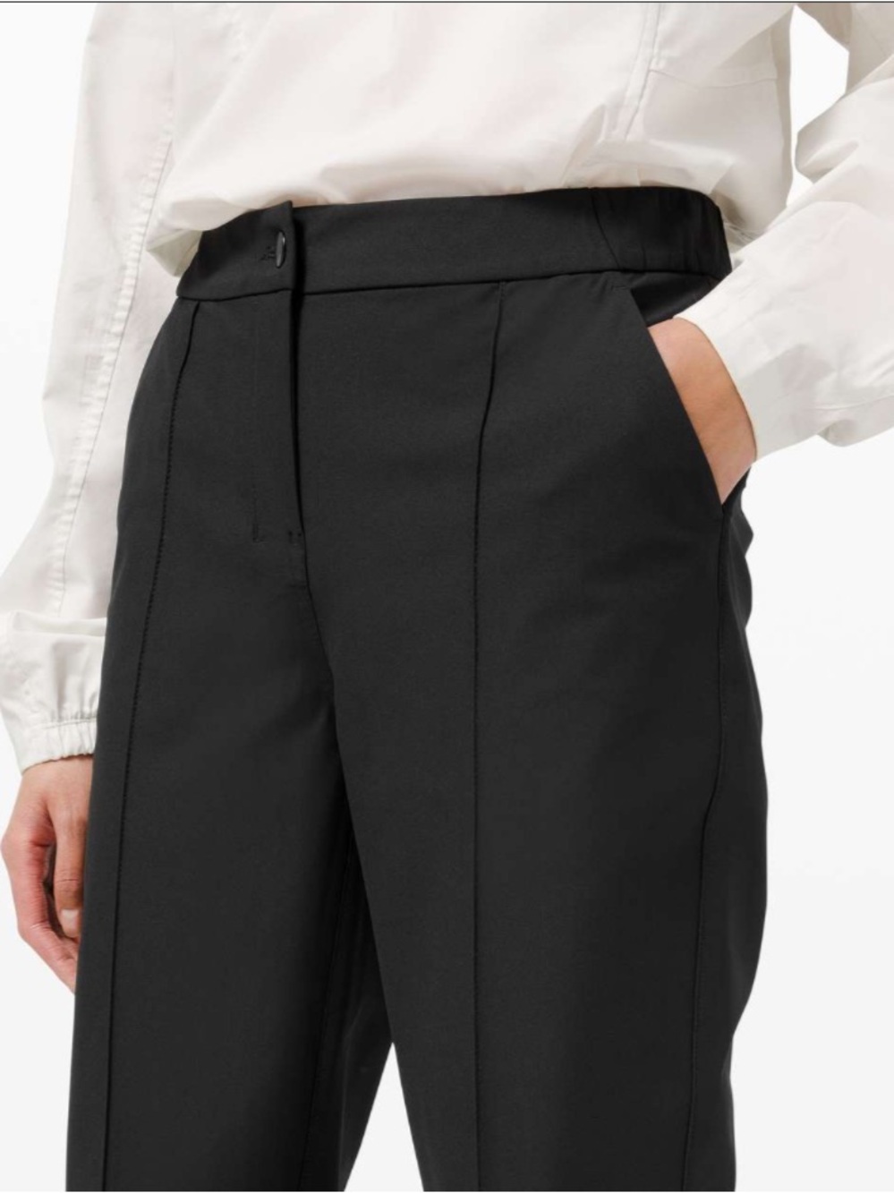 Lululemon Warpstream High Rise 7/8 Joggers- Black